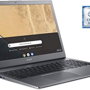 Acer Chromebook 715, Intel Core i3-8130U, 15.6" Full-HD 1080p Screen, 4GB DDR4, 128GB eMMC - CB715-1W-35ZK, Steel Gray