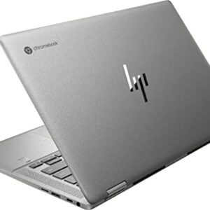 HP X360 2 in 1 Laptop 14" Touch-Screen FHD IPS Chromebook, Intel Core i3-1115G4 (Beats i5-1031G1), 8GB RAM, 128GB NVMe SSD, Backlit KB, Fingerprint Reader, Metal Body + TiTac Card (32GB)