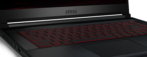 MSI 2022 Newest GF63 Thin Gaming 15 Laptop, 15.6" FHD IPS Display, 10th Gen Intel i5-10300H (Beats i7-8750H), GeForce GTX 1650 4GB, Win10, HDMI Cable (32GB RAM I 512GB SSD)