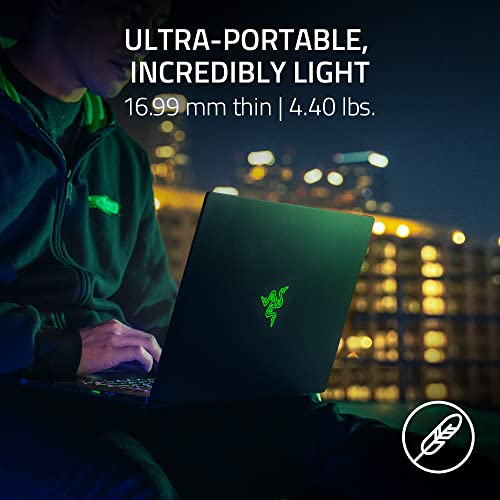 Razer Blade 15 Gaming Laptop: NVIDIA GeForce RTX 4070-13th Gen Intel 14-Core i7 CPU - 15.6” QHD OLED 240Hz - 16GB DDR5 RAM, 1TB PCIe SSD - Windows 11 - CNC Aluminum - Chroma RGB - Thunderbolt 4