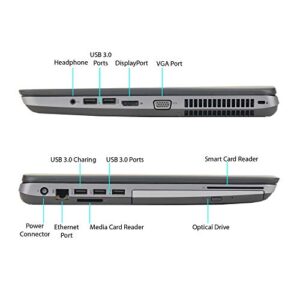 HP 650 G1 15.6inch Laptop, Intel Core i5-4200M 2.5GHz, 8GB Ram, 500GB HDD, DVD, Windows 10 Pro 64bit (Renewed)