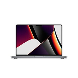 apple 2021 macbook pro (14-inch, m1 pro chip with 10‑core cpu and 16‑core gpu, 16gb ram, 1tb ssd) – space gray