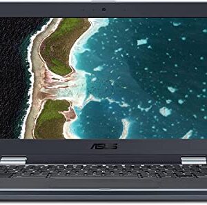 ASUS Flip C213SA 11.6" Touchscreen Chromebook, Intel Celeron, 4GB RAM, 32GB eMMC, Chrome OS (Renewed)