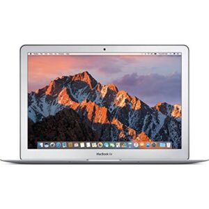 apple macbook air md760ll/a intel core i5-4250u x2 1.3ghz 4gb 256gb ssd 13.3in, silver (renewed)
