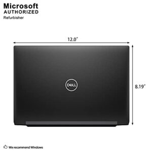 2018 Dell Latitude 7390 13.3 inch FHD Laptop PC (Intel Quad Core i7-8650U, 16GB Ram, 512GB SSD, Camera, WiFi, Thunderbolt 3) Win 10 Pro (Renewed)