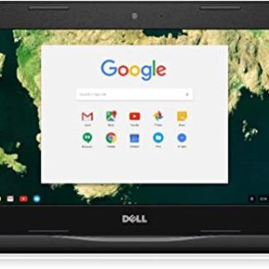 Dell Chromebook 11 3180 11.6-Inch 4GB | 16GB SSD Traditional Laptop (Black) (Renewed)