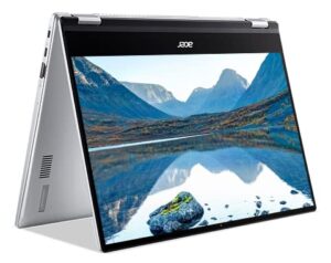 acer 2022 convertible 2-in-1 chromebook-14inch frameless fhd ips touchscreen, ryzen 3 up to 3.35ghz, 4gb ram, 64gb ssd, backlit keyboard, 6th gen wifi, metal chassis, chrome os(renewed) (dale silver)