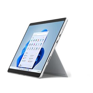 microsoft surface pro 8-13″ touchscreen – intel® evo platform core™ i5-8gb memory – 256gb ssd – device only – graphite (latest model)
