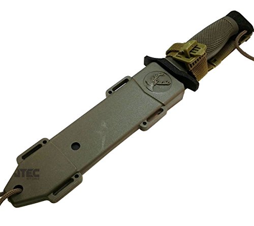Tactical Bowie Survival Hunting Knife 12 Inch Military Combat Fixed Blade Jvr57