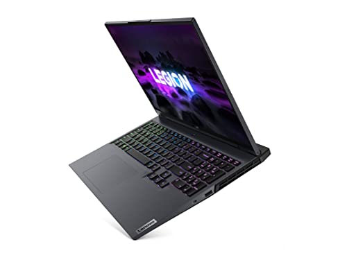 2022 Lenovo Legion 5 Pro 16'' QHD 165Hz Gaming Laptop, AMD Ryzen 7 5800H, 64GB RAM, 2TB PCIe SSD, NVIDIA GeForce RTX 3070, Backlit Keyboard, 720P Webcam, Black, Windows 11 Home, 32GB USB Card Gray