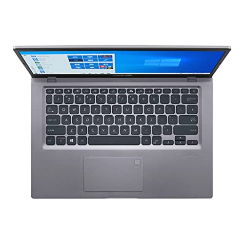 Asus VivoBook 14 Thin and Light Laptop, 14'' FHD IPS Display, 11th Gen Core i3-1115G4, 8GB DDR4 RAM, 256GB PCIe SSD, USB-C, HDMI, Backlit Keyboard, Fingerprint Reader, WiFi, Webcam, Win 11 Slate Grey