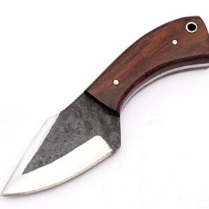 Sky Knives Handmade Fixed Blade High Carbon Steel, Hunting Knives, Bushcraft EDC Survival and Pocket Knife For Men With Sheath.