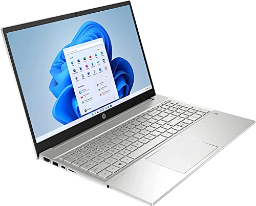 HP Newest Pavilion 15.6" FHD IPS Touchscreen Display Laptop AMD Ryzen 7 5825U(Beat i7-1185G7), Backlit KB, W/ Stylus -32GB DDR4 RAM, 2048GB PCIE SSD, - Windows 11 Home - Silver