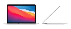 2020 apple macbook air laptop: apple m1 chip, 13” retina display, 16gb ram, 256gb ssd storage, backlit keyboard, facetime hd camera, touch id. works with iphone/ipad; space gray
