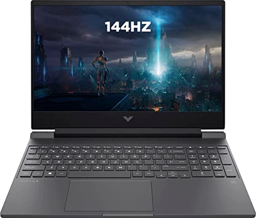 HP Victus 15 Gaming Laptop 15.6” FHD IPS 144Hz AMD Ryzen 5000 Series Octa-Core Ryzen 7 5800H (Beat i7-11370H) 32GB RAM 1TB SSD GeForce RTX 3050 Ti 4GB Graphic Backlit B&O Win11 Black + HDMI Cable