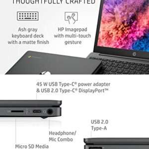 HP Chromebook 11-inch Laptop - MediaTek - MT8183 - 4 GB RAM - 32 GB eMMC Storage - 11.6-inch HD Display - with Chrome OS™ - (11a-na0010nr, 2020 model)