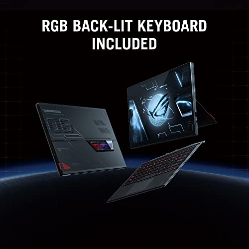 ASUS ROG Flow Z13 (2022) Gaming Laptop Tablet, 13.4” 120Hz FHD+ Display, NVIDIA GeForce RTX 3050, Intel Core i7-12700H, 16GB LPDDR5, 512GB PCIe SSD, Free Bundle Detachable RGB Keyboard, GZ301ZC-PS73