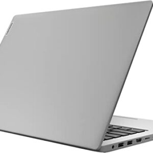 Lenovo IdeaPad 1 Silver Slim Laptop Intel Processor N4020 up to 2.8Ghz 4GB DDR4 128GB SSD 14in FHD LED HDMI Win 11 Webcam (LE14-Renewed)