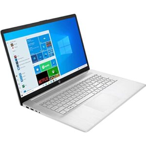 HP Laptop 17 Business Computer I 17.3" HD+ Touchscreen I AMD 6-Core Ryzen 5 5500U (>i7-1160G7) I 12GB DDR4 1TB HDD I AMD Radeon Graphics USB-C Win11 Silver + 32GB MicroSD Card