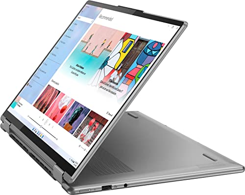 Lenovo Newest Yoga 7i 16" 2.5K Touchscreen 2-in-1 Laptop, Intel i7-1260P 12Cores, Iris Xe Graphics, 16GB LPDDR5 1TB SSD, WI-FI 6e, Thunderbolt 4, HDMI, Backlit Keyboard, Fingerprint, Win11 Pro