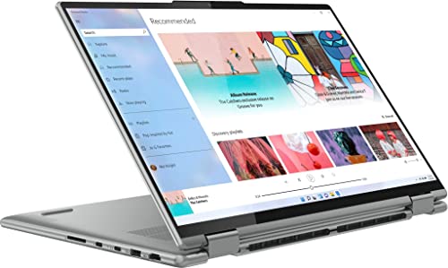 Lenovo Newest Yoga 7i 16" 2.5K Touchscreen 2-in-1 Laptop, Intel i7-1260P 12Cores, Iris Xe Graphics, 16GB LPDDR5 1TB SSD, WI-FI 6e, Thunderbolt 4, HDMI, Backlit Keyboard, Fingerprint, Win11 Pro
