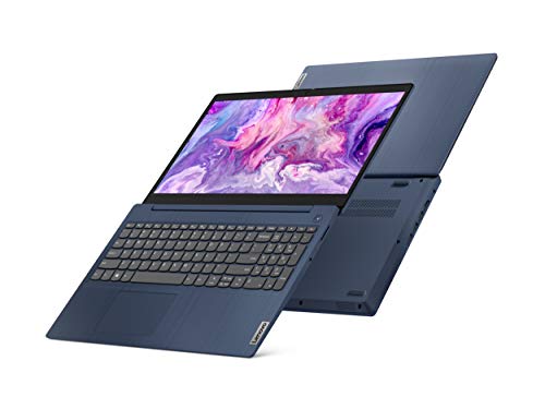 2020 Lenovo IdeaPad 3 15.6" Laptop Intel Core i3-1005G1 8GB RAM 256GB SSD Windows 10 in S Mode Blue, 4-10.99 Inches