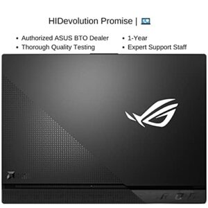 [2022] HIDevolution ASUS ROG Strix G15 Advantage Edition G513QY 15.6" QHD 165Hz, 3.3 GHz Ryzen 9 5980HX, Radeon RX 6800M, 64 GB 3200MHz RAM, 2 TB PCIe SSD