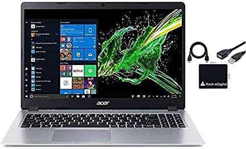 2021 Newest Acer Aspire 5 15.6" FHD 1080P Laptop Computer AMD Ryzen 3 3200U Dual Core Processor (Beat i5-7200U) 8GB RAM 256GB SSD Backlit Keyboard WiFi Bluetooth HDMI Windows 10 Pro w/ RE Accessories