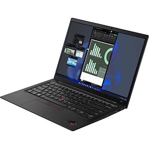 Lenovo Latest ThinkPad X1 Carbon Gen 10, Intel i7-1270P (12 Cores), 14" FHD IPS Touchscreen, Anti-Glare, 32GB DDR5, 2TB SSD, Fingerprint Reader, 1080p Camera, Win 11 Pro (Authorized Reseller)