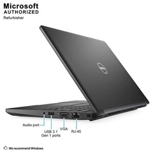 Dell Latitude 5280 12.5" Business Laptop, Intel Core I5-7300U 2.6GHZ, 16G DDR4, M.2 256G SSD, HDMI, VGA, USB 3.1, Windows 10 Pro 64 Bit-Multi-Language Supports En/Fr/Sp(Renewed).