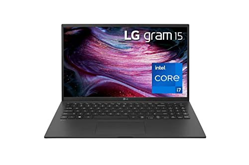 2022 LG Gram Ultralight Laptop Full Day Battery 15.6" FHD IPS Touchscreen Intel 12th i7-1260P 16GB LPDDR5 1TB NVMe SSD Iris Xe Graphics Backlit KB w/ FP WiFi 6E Thunderbolt 4 Windows 11 Pro (Renewed)