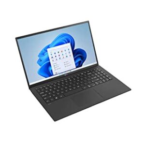 2022 LG Gram Ultralight Laptop Full Day Battery 15.6" FHD IPS Touchscreen Intel 12th i7-1260P 16GB LPDDR5 1TB NVMe SSD Iris Xe Graphics Backlit KB w/ FP WiFi 6E Thunderbolt 4 Windows 11 Pro (Renewed)