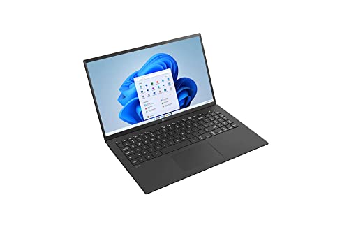 2022 LG Gram Ultralight Laptop Full Day Battery 15.6" FHD IPS Touchscreen Intel 12th i7-1260P 16GB LPDDR5 1TB NVMe SSD Iris Xe Graphics Backlit KB w/ FP WiFi 6E Thunderbolt 4 Windows 11 Pro (Renewed)