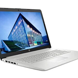 HP 2022 17.3" FHD Business Laptop, 11th Gen Intel Core i5-1135G7(Beats Intel i7-1065G7), 8GB RAM, 512GB PCIe SSD, Intel Iris X Graphics, Backlit Keyboard, Bluetooth, Win 10 Pro, Silver, 32GB USB Card