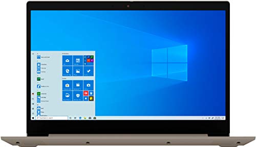 Lenovo 2020 Newest IdeaPad 3 15" HD Touch Screen Laptop, Intel 10th Gen Dual-Core i3-1005G1 CPU, 8GB DDR4 RAM, 256GB PCI-e SSD, Webcam, WiFi 5, Bluetooth, Windows 10 S - Almond