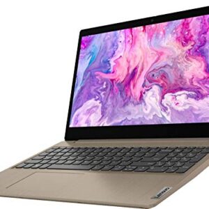 Lenovo 2020 Newest IdeaPad 3 15" HD Touch Screen Laptop, Intel 10th Gen Dual-Core i3-1005G1 CPU, 8GB DDR4 RAM, 256GB PCI-e SSD, Webcam, WiFi 5, Bluetooth, Windows 10 S - Almond