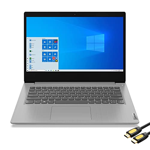 Lenovo IdeaPad 3i Laptop for Business & Student, 14" FHD Display, 11th Gen Intel Core i3-1115G4, 8GB RAM, 256GB SSD, HDMI, WiFi 6, Webcam, SD Card Reader, SPS HDMI Cable, Win 11