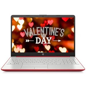 hp pavilion laptop (2022 model), 15.6” hd display, intel celeron quad-core processor, 16gb ddr4 ram, 1tb ssd, online conferencing, webcam, hdmi, bluetooth, wifi, windows 11, scarlet red