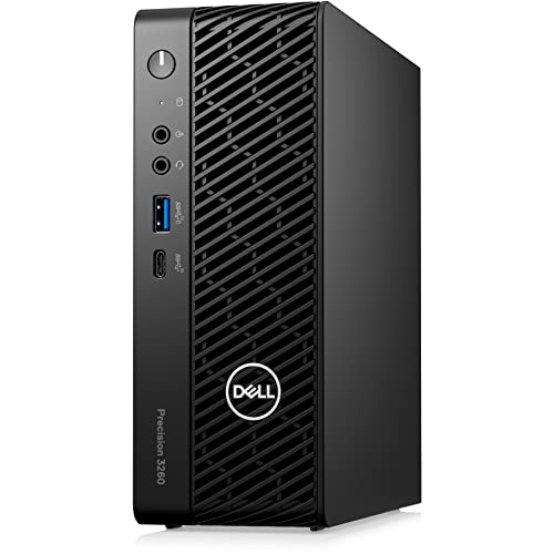 Dell Precision 3000 3260 Workstation - Intel Core i7 Dodeca-core (12 Core) i7-12700 12th Gen 2.10 GHz - 16 GB DDR5 SDRAM RAM - 512 GB SSD - Ultra Small - Black