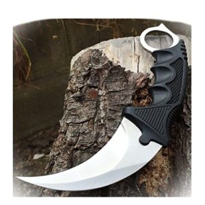 new 10pc tactical combat karambit neck knife hunting bowie fixed blade wholesale lot camping outdoor pro tactical elite knife blda-1172