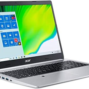 Acer 2022 Newest Aspire 5 Slim 15.6" FHD IPS Laptop, AMD Quad-Core Ryzen 3 3350U(Up to 3.5GHz,Beat i5-7200U), 12GB DDR4 RAM, 256GB SSD, WiFi 6, Backlit Keyboard, Fingerprint, HDMI, Windows 11+JVQ MP