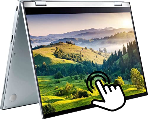 Asus Flagship Chromebook 14'' FHD Touchscreen 2-in-1 Thin and Light Laptop, Intel Core M3-8100Y(Up to 3.4GHz), 8GB RAM, 64GB eMMC, Wi-Fi 6, Webcam, Zoom Meeting, Chrome OS, Silver, w/GM Accessories