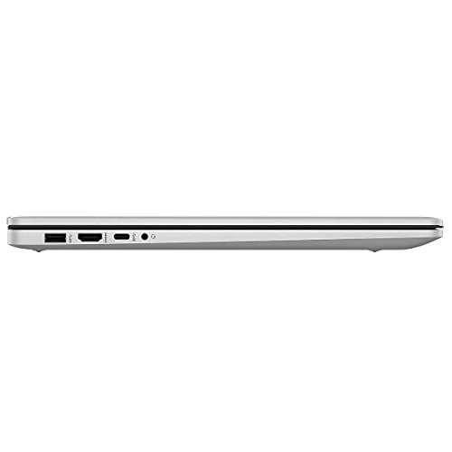 HP 17 Laptop Computer 17.3" HD+ Touchscreen AMD 6-Core Ryzen 5 5500U (Beats i7-1160G7) 16GB RAM 256GB SSD AMD Radeon Graphics USB-C Up to 7 Hours of Battery Life Win10Pro Silver + HDMI Cable