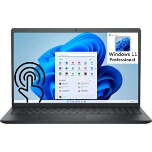 dell [windows 11 pro] inspiron 15 3000 3511 15.6″ fhd touchscreen business laptop, intel quard-core i5 1035g1 (beats i7-8550u), 16gb ddr4 ram, 512gb pcie ssd, 802.11ac wifi, bluetooth, carbon black