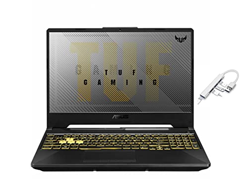 ASUS TUF F15 15.6" 144Hz FHD Gaming Laptop | Intel Core i7-10870H | NVIDIA GeForce GTX 1660 Ti | Backlit Keyboard | Windows 10 | Gray (Grey, 32GB DDR4 | 1TB SSD+1TB HDD)