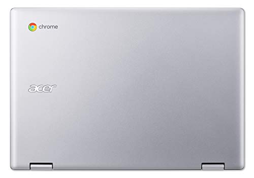 Acer Chromebook Spin 311 Convertible Laptop, Intel Celeron N4020, 11.6" HD Touch, 4GB LPDDR4, 32GB eMMC, Gigabit Wi-Fi 5, Bluetooth 5.0, Google Chrome, CP311-2H-C679