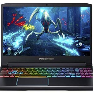 Acer Predator Helios 300 Gaming Laptop PC, 15.6" Full HD 144Hz 3ms IPS Display, Intel i7-9750H, GeForce RTX 2060 with 6GB, 16GB DDR4, 512GB PCIe NVMe SSD, RGB Keyboard, PH315-52-72EV