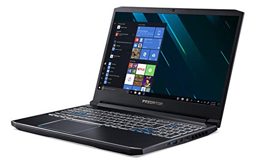 Acer Predator Helios 300 Gaming Laptop PC, 15.6" Full HD 144Hz 3ms IPS Display, Intel i7-9750H, GeForce RTX 2060 with 6GB, 16GB DDR4, 512GB PCIe NVMe SSD, RGB Keyboard, PH315-52-72EV