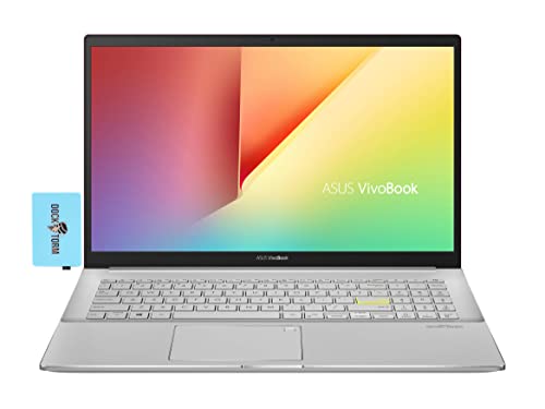 ASUS 2023 VivoBook S15 15.6" FHD IPS Red Laptop (Intel i5-1135G7 4-Core, 8GB RAM, 1TB PCIe SSD, Intel Iris Xe, Backlit KYB, FP, Thunderbolt 4, WiFi 6, BT 5.0, HD Webcam, Win 11 Home) w/Hub