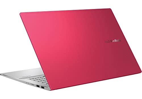 ASUS 2023 VivoBook S15 15.6" FHD IPS Red Laptop (Intel i5-1135G7 4-Core, 8GB RAM, 1TB PCIe SSD, Intel Iris Xe, Backlit KYB, FP, Thunderbolt 4, WiFi 6, BT 5.0, HD Webcam, Win 11 Home) w/Hub